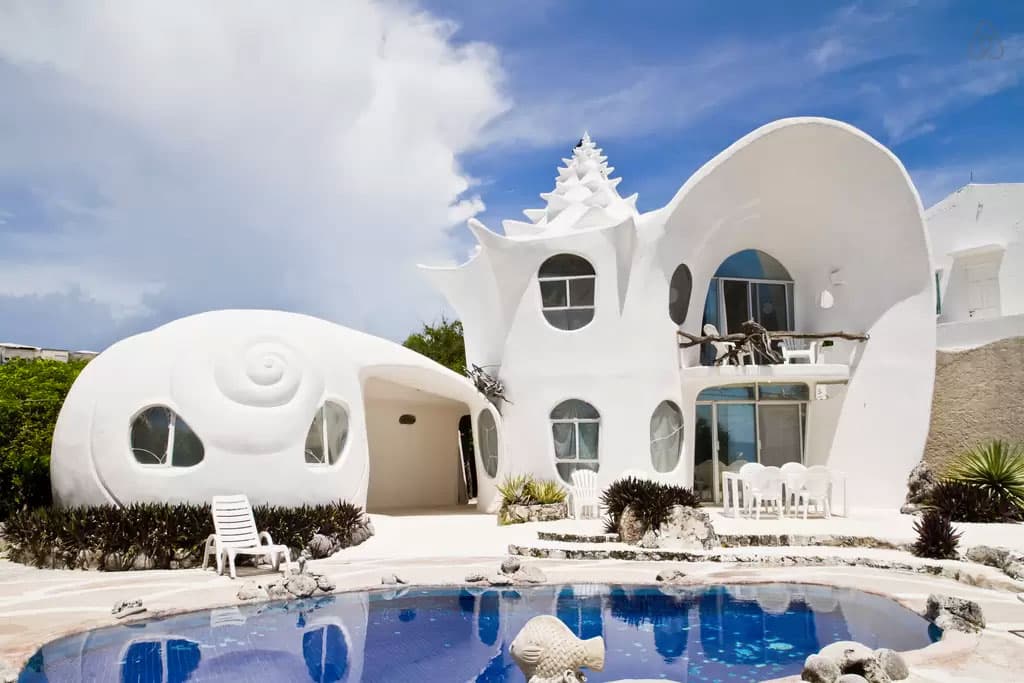Caribbean Shell House - Isla Mujares, Mexico