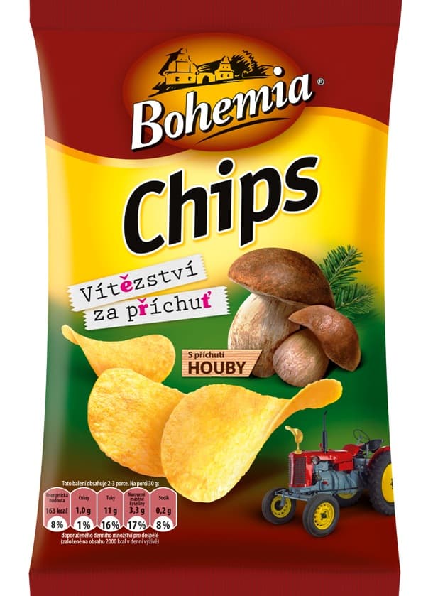 Bohemia Mushroom Flavored Chips