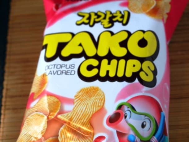 Tako Octopus Flavored Potato Chips