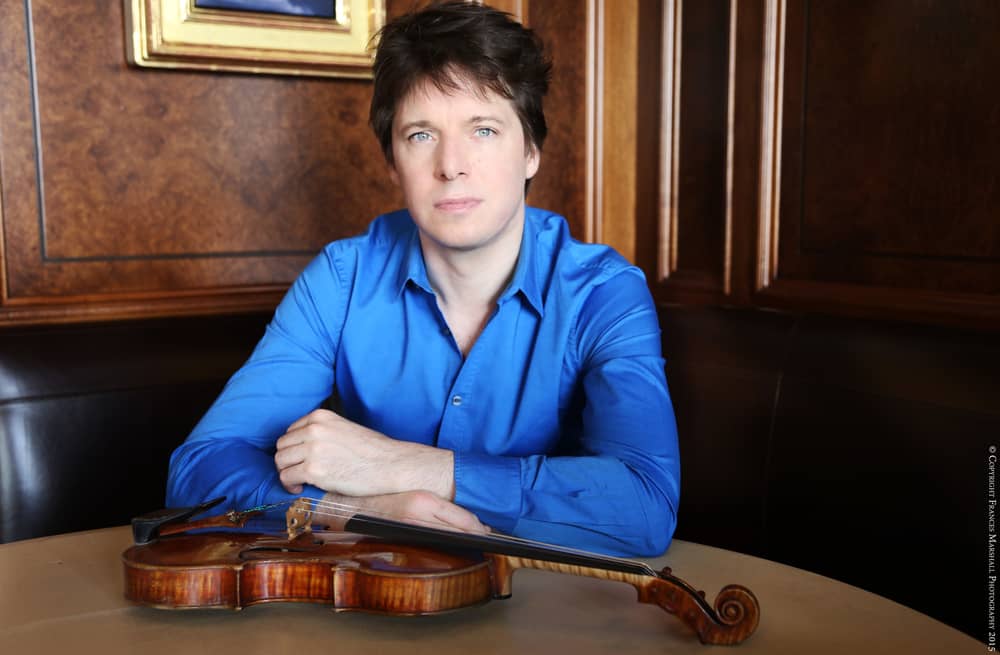 Josh Bell's Violin Display