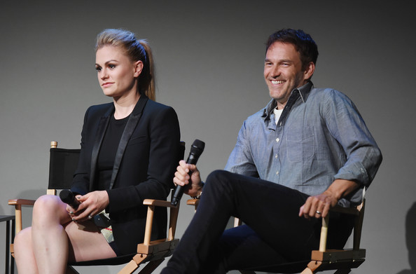 Stephen Moyer And Anna Paquin.