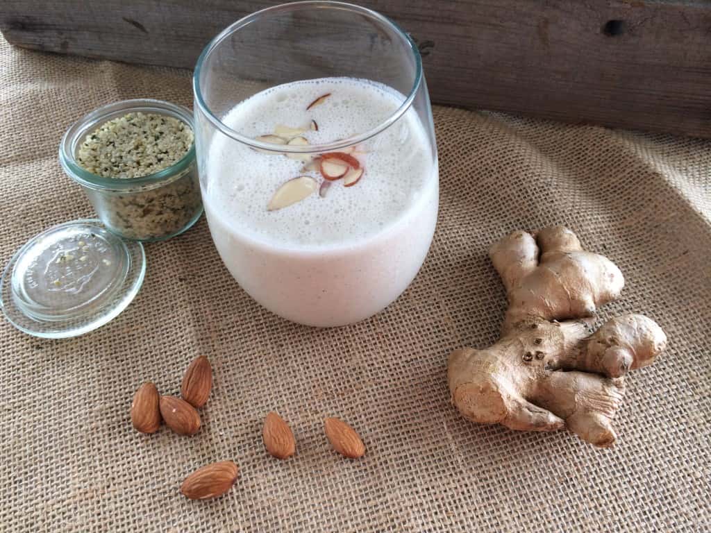 Almond Ginger Monkey Smoothie